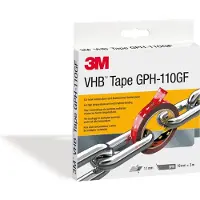 3M GPH-110F19-3 Plakband Grijs (l x b) 3 m x 19 mm 1 stuk(s)