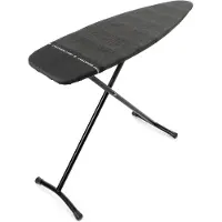Brabantia Strijkplank D - met Hittebestendige Parkeerplaats - 135x45 cm - Denim Black