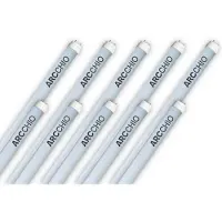 Arcchio LED lamp G13 T8 11,5W 4000K 120cm 10st, wit / opaal, Glas
