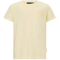 Retour Jeans T-shirt met backprint lichtgeel Meisjes Katoen Ronde hals - maat 116