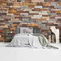 Reinders Fotobehang Natuurstenen muur - 260 x 384 - Vlies -