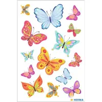 Herma Stickers Butteerfly diversiteit - 10 stuks