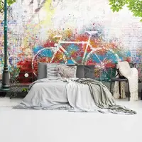 Reinders Fotobehang Streetart graffiti - 260 x 384 - Vlies -