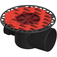 Tece TECEdrainpoint S - Vloerafvoer sifon, zijkant 3607500