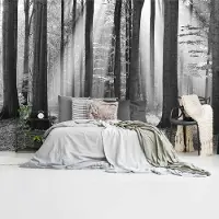 Reinders Fotobehang Zonlicht in loofbos - 260 x 384 - Vlies -