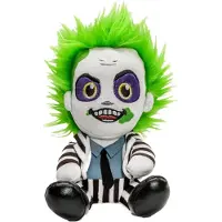 Kidrobot Beetlejuice Phunny Plush Zittende Figuur Met Gestreepte Outfit 18 Cm