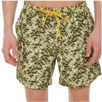 GUESS herenzwempak met onbeperkt logo