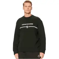 Armani Exchange herensweatshirt met ruitpatroon