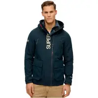 Superdry Tussenjas crème / marine