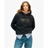 Superdry Sweatshirt 'Venue' goud / zwart