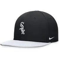 Nike Mlb Chicago White Sox Youth Dri-fit Pro Structured Square Bill Junior Pet