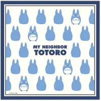 Marushin My Neighbor Totoro Handkerchief Totoro Silhouette Blue 43 x 43 cm Towels