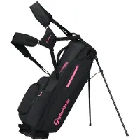 TaylorMade Flextech Standbag 2026 - Zwart Roze
