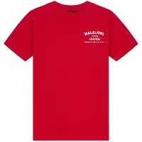 Malelions T-shirt met backprint rood Jongens Katoen Ronde hals Backprint - maat 152