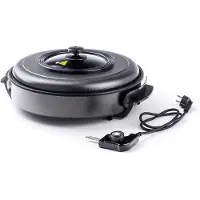 Ren RENPartypan -Airfryer -Hapjespan - pizza pan -32/5 cm - Zwart - 40cm x 50cm x 19cm