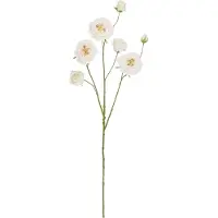 Maxifleur Kunstplanten Kunst Rozentak XL Deluxe 95cm Creme