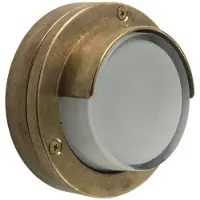Ks Verlichting buitenverlichting - Tavira muurlamp - Brons - Nautisch - IP64 - scheepslamp - rond