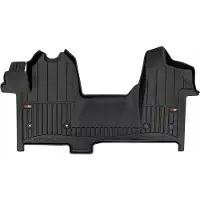 Frogum - No.77 - Automatten 3D - Geschikt voor RENAULT Master III (2010-2024) - 2-delig - TPE Rubber - Zwart