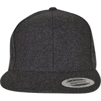 Flexfit Pet 'Melton Wool' zwart