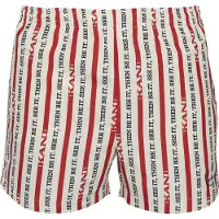 Karl kani Zwemshorts rood / zwart / wit