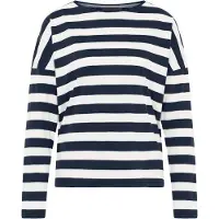 Elbsand - Women's Milia - Longsleeve M, blauw/wit