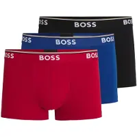 BOSS Boxershorts 'Power' navy / rood / zwart