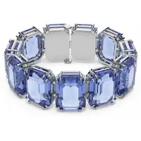 Swarovski armband Millenia 5638491 blauw | sieraden met kristallen, luxe glanzende elegantie, strakke eigentijdse stijl