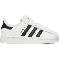 Adidas Originals Sneakers 'Superstar II' zwart / wit