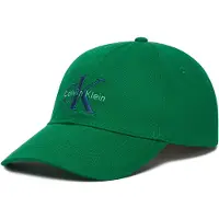 Calvin Klein Monogram Embroidery Cap Enchanted Forest Maat: OS | Petten Outlet | Heren | Groen