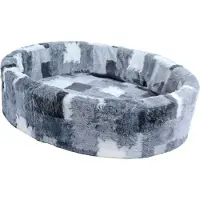 Gebr. De Boon Teddymand mix/blok grijs nr. 5/80 cm Slaapplezier