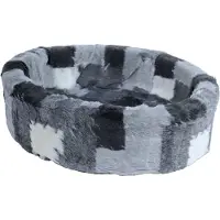 Gebr. De Boon Teddymand mix/blok grijs nr. 2/50 cm Slaapplezier
