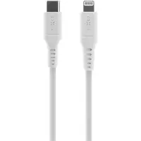 FIXED Vloeibare Silicone USB-C/Lightning kabel, USB-kabel
