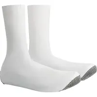 BBB Cycling RaceFlex Zipperless Overschoenen - Aerodynamisch, Winddicht en Waterdicht - Overschoenen Wielrennen - Wit - Maat 47/48 - BWS-29