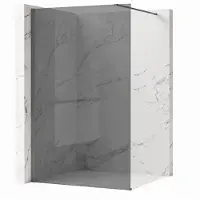 REA Walk-in Douchewand Flexi Grey / Titan 80
