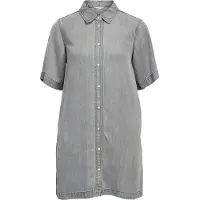 Object Blousejurk 'OBJFRAME' grey denim