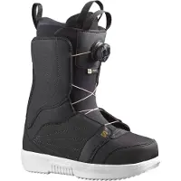 Salomon Snowboard - Dames snowboardschoenen - Pearl Boa Black/White/Gold voor Dames - Maat 23 - Zwart