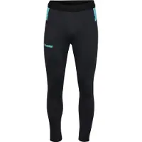 Hummel Sportbroek blauw / groen / zwart