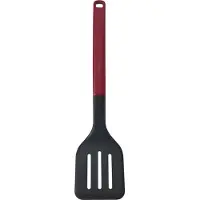 KitchenAid Bakspatel met Sleuven, 34 cm, Kunststof/Nylon, Rood -
