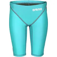 Arena Sportieve badmode 'POWERSKIN ST NEXT JAMMER JR' turquoise / wit