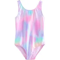 Next Badpak aqua / lavendel / abrikoos / lichtroze