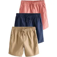 Next Broek beige / blauw / pink