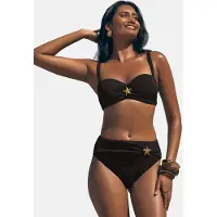 Love & roses Bikinibroek goud / zwart
