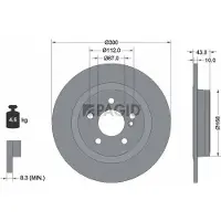 PAGID 55775NC Remschijf