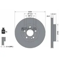 PAGID 56235NHC Remschijf
