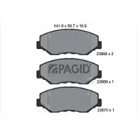 PAGID T1333N Remblokken