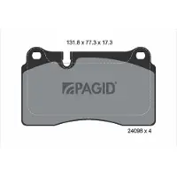 PAGID T1499N Remblokken