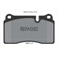 PAGID T1686N Remblokken
