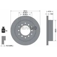 PAGID 54701NC Remschijf