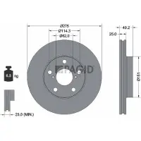PAGID 54397NC Remschijf