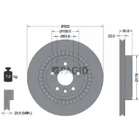 PAGID 54964NC Remschijf
